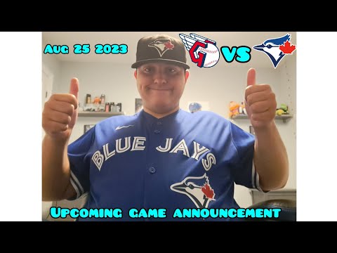 UPCOMING GAME ANNOUNCEMENT Blue Jays Vs Guardians MUST SEE