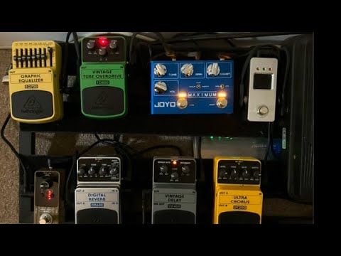 Joyo Maximum, Behringer TO800 and Blackstar HT-5R, lots of gain options now