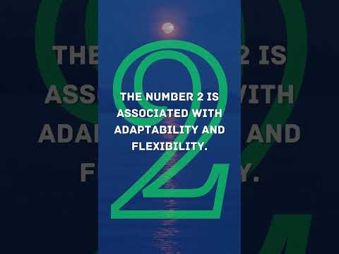 Numerology of 2: ADAPTABILITY.