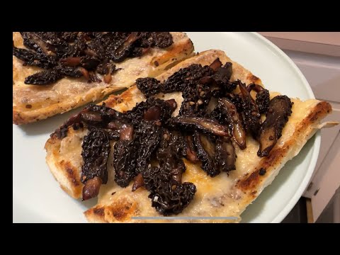 Morel Mushroom Cheesy Bread Sandwich ~ With Twin Cities Adventures !