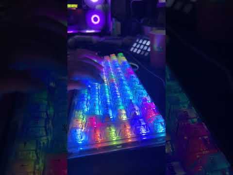 【購入品紹介】めっちゃキレイなキーボード！YUNZII X75 PRO#shorts