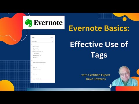 Evernote Basics – Tags