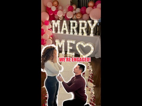 SURPRISE PROPOSAL! (high school sweethearts)