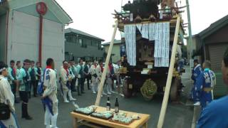 砂切　寺宿の山車　佐原の大祭 夏祭り2016　中日　00001