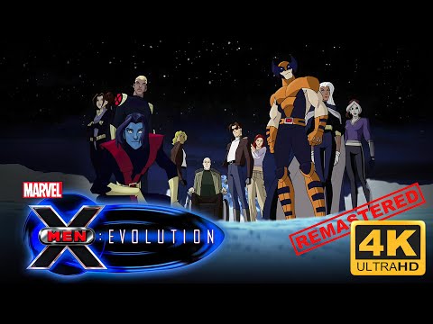 X Men Evolution Intro 4K (Remastered with Neural Network AI)