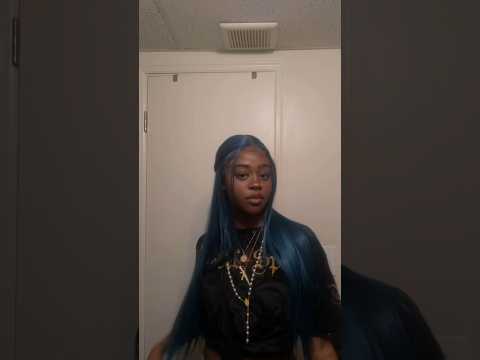 Watch me install this $30 TEAL WIG from Sensationnel😍! #sensationnel #wiginstall #wig #syntheticwig