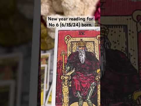 New year reading for No 6.     #newyearreading #2025 #tarot #no6