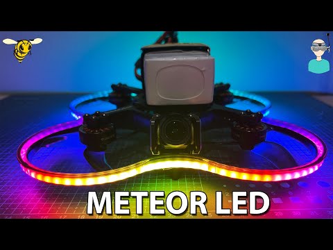 Light Up Your Drone // SpeedyBee Bee35 Meteor LED Kit