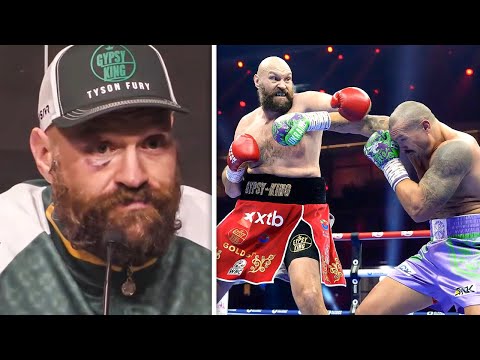 Tyson Fury Reacts Oleksandr Usyk ROBBERY