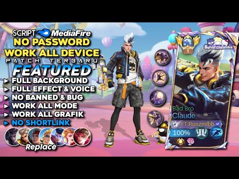 Script Skin Claude Sanrio Bad Bro No Password Mediafire | Full Effect & Voice - Latest Patch 2024