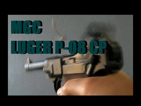 ToyGunﾓﾃﾞﾙｶﾞﾝ発火《MGC ルガー P-08 CP / LUGER P-08 Parabellum Pistol 》