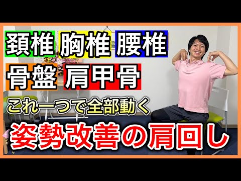 【背筋が伸びる】頚椎、胸椎、腰椎、骨盤、肩甲骨が同時に全部動いて姿勢を正せるフラミンゴおすすめ体操