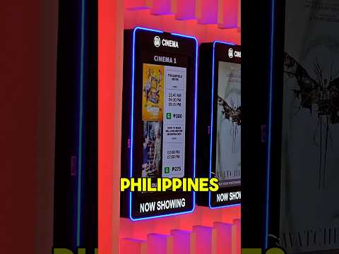 Why Cinemas in the Philippines are 10x better #philippines #pinoy