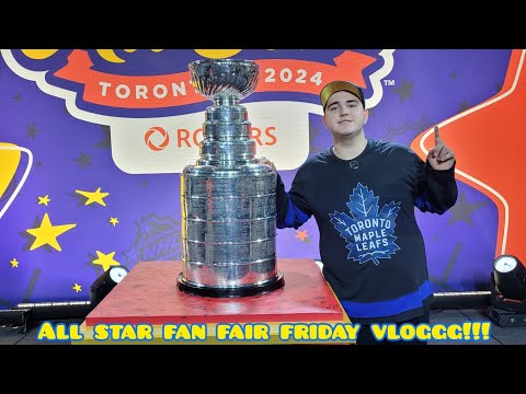 NHL All Star Fan Fair 2024 Friday VLOGG!!!! Must See