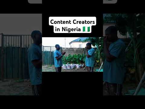 Content Creators in Nigeria let's go #shorts #contentcreator