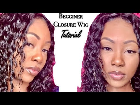 DIY QUICK WEAVE LACE CLOSURE WIG + HOT GLUE GUN METHOD 😍 FT. AFFORDABLE CURLY SUMMER HAIR