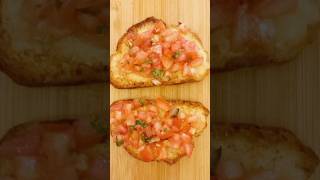 Italian Food Classic Tomato Bruschetta #italianfood #classicfood  #famousfood #italy