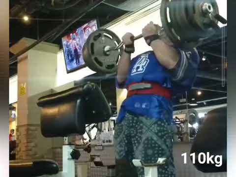 【生ける伝説BeastJoker】アームカール110kg 120kg 100kg