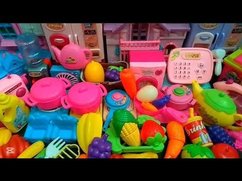 Satisfying Unboxing | Hello kitty kitchen set doll house Play set | #asmr 🌈