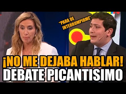 PICANTISIMA NOTA CON PERIODISTA ANTI MILEI QUE NO PARABA DE INTERRUMPIRME | BREAK POINT