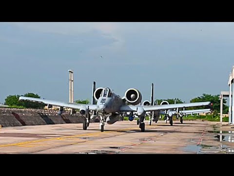 A-10 Thunderbolt II Arrives in Jodhpur, India for Tarang Shakti 24 Phase II