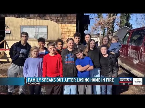 A family of 14 is now without a home just days before Christmas.