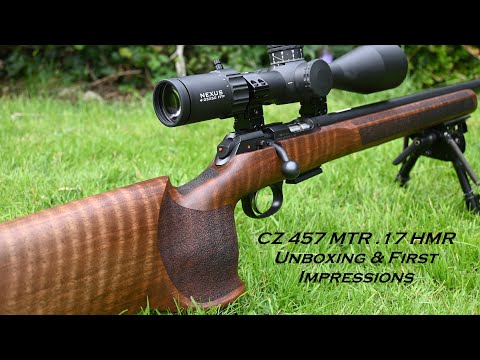 CZ 457 MTR in 17 HMR, Unboxing and FIRST IMPRESSIONS, what are YOUR thoughts on it?