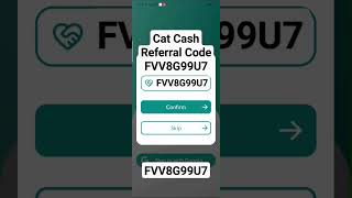 Cat Cash Referral Code || CatCash Referral Code