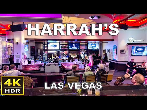 [4K HDR] Harrah's Las Vegas Walking Tour | July 2024 | Las Vegas Strip