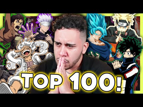 TOP 100 Anime Openings REACTION