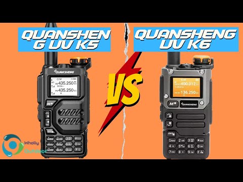 QUANSHENG UV K5 vs UV K6!