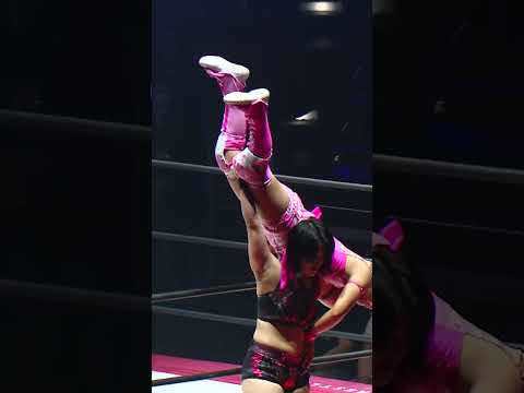 【女子プロレス】断崖式アティテュード・アジャストメント / 山下実優【大一番で繰り出す驚愕の一撃！】