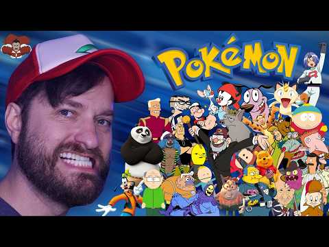 "Pokémon Theme Song" but it's 40 Cartoon Impressions