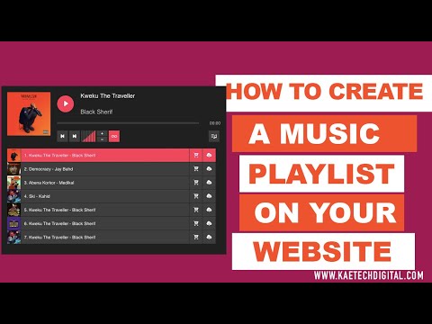 How to Create Music Playlist On Your Website