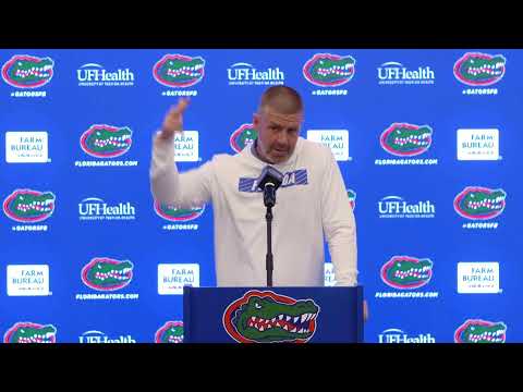 Florida Gators Football Press Conference 8-7-2024