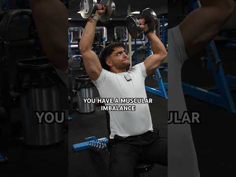 YOU HAVE A MUSCULAR IMBALANCE #shorts #short #viral #gym #fitness