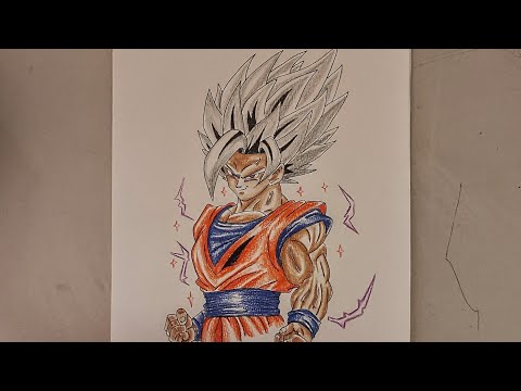 Drawing Goku beast ( DBS )