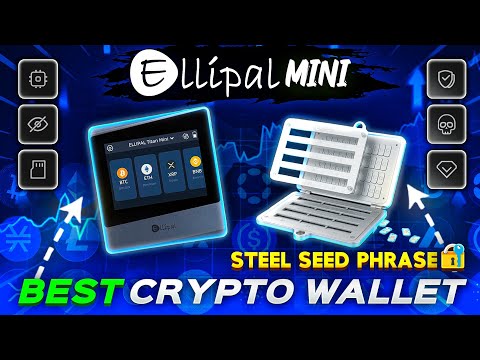 ELLIPAL Titan Mini Crypto Wallet | Best Cryptocurrency Wallet - Ellipal Steel phrase BOX - UNBOXING