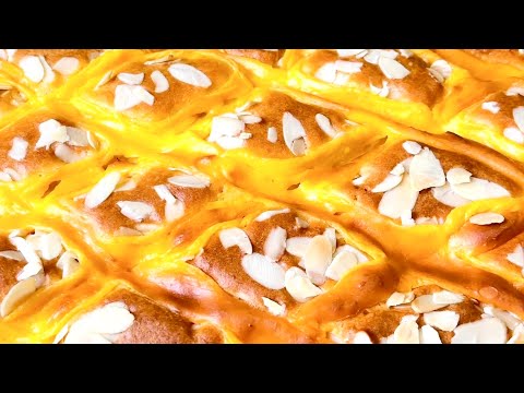 【杏仁卡仕达酱蛋糕】美味营养、快速又简单的蛋糕 / Almond Custard Cake