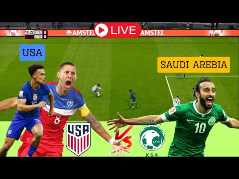 🔴LIVE - usa vs saudi arebia | football live match #football #ytshorts #shorts #shortsfeed