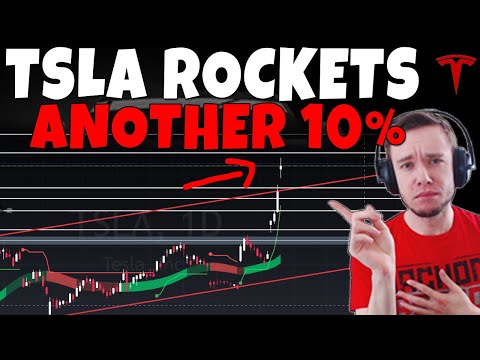 TESLA Stock - TSLA Rockets ANOTHER 10%! Whats Next?