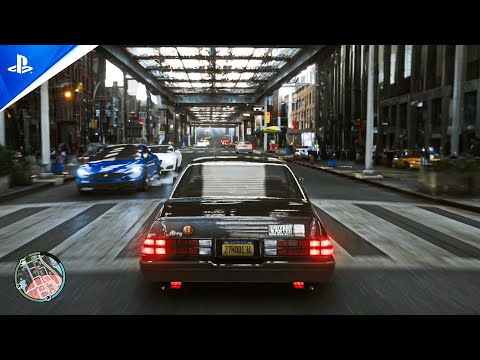 GTA IV — The Definitive Edition™ PS5 Gameplay Concept - Maxed-Out Ray Tracing Graphics [GTA 5 Mods]