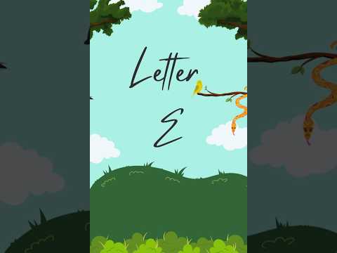 Learning the Letter E | Educational Video for Kids | Tiny Steps TV