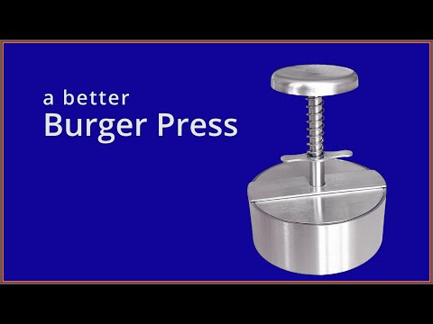 The Best Burger Patty Press - NOBER Stainless Steel Hamburger Maker