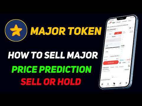 How to sell major token on bitget - Price!? - Sell or hold ? - Hassan Crypto Official