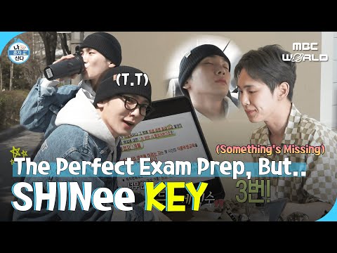 [SUB] KEY, Don’t Appear on My Mom’s YouTube! The Perfect Study Routine✨! #KEY #SHINee #ILIVEALONE