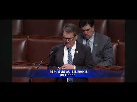 Rep. Bilirakis Speaking on the  House Floor in support of Gabriella Miller Reauth Act,  3.5.2024