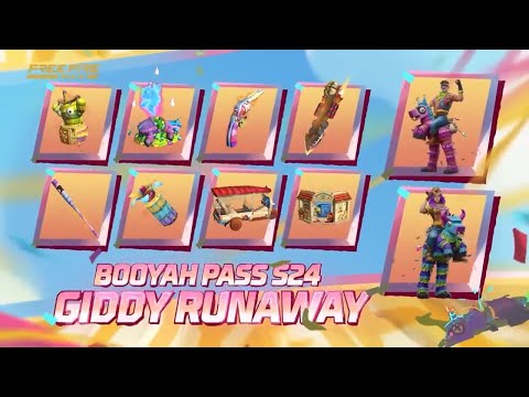 Giddy Runaway Booyah Pass S24 Free Fire December 2024