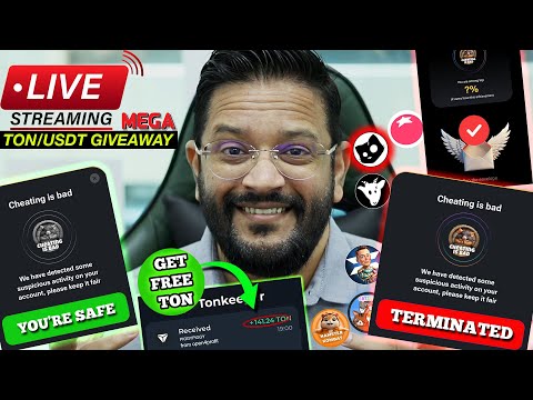 FREE TON USDT MEGA GIVEAWAY. HAMSTER KOMBAT CHEATING IS BAD. WHAT TO DO NOW?