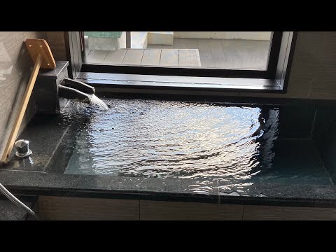 山形県かみのやま温泉の部屋に付いてる半露天風呂は気持ち良いぞ⭕️